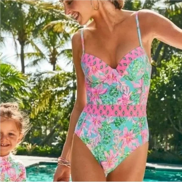 Lilly Pulitzer Swim Nwt Lilly Pulitzer Palma Onepiece Swimsuit
